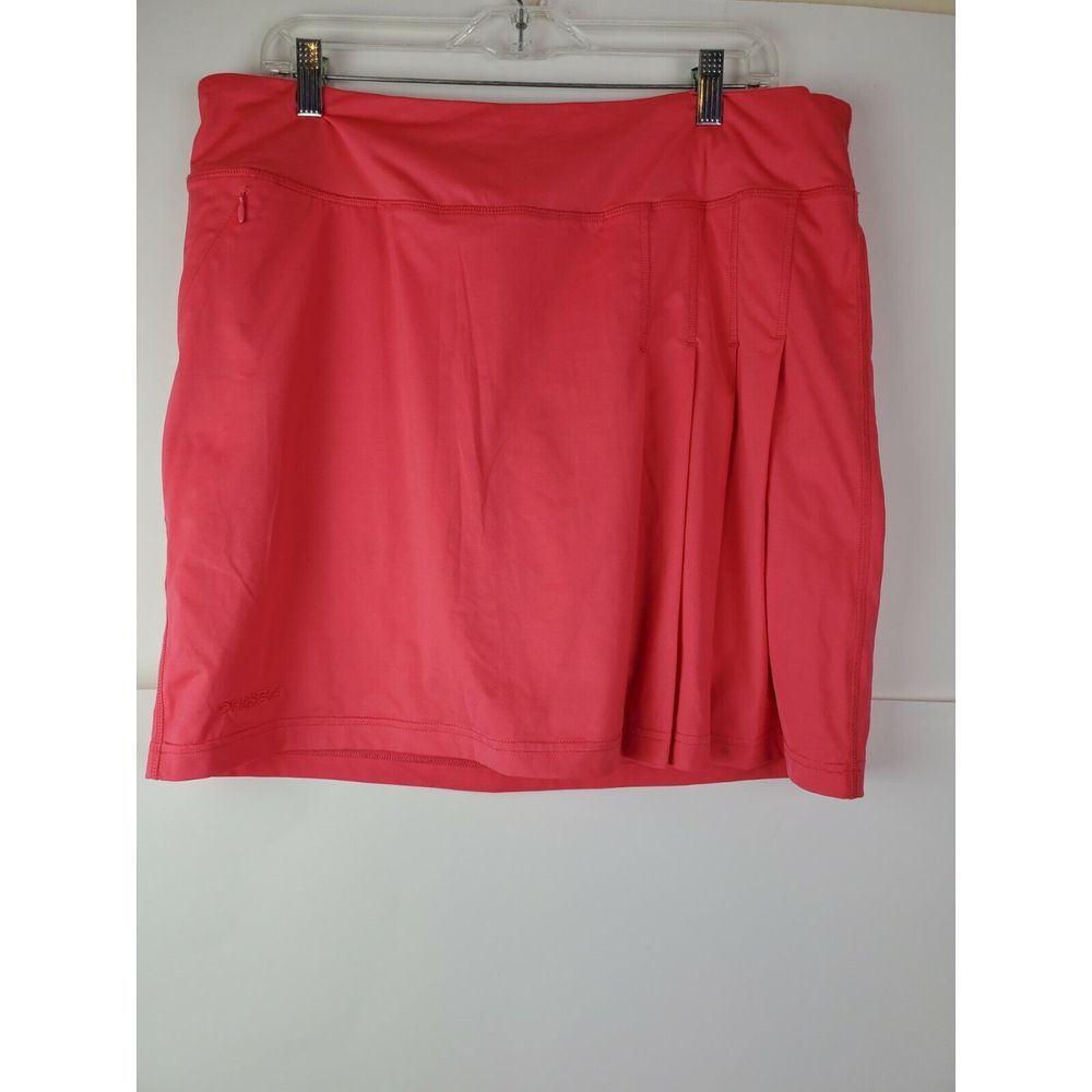 Chase 54 Womens Coral Pink Golf‎ Tennis Skort Size 10 Pockets GUC